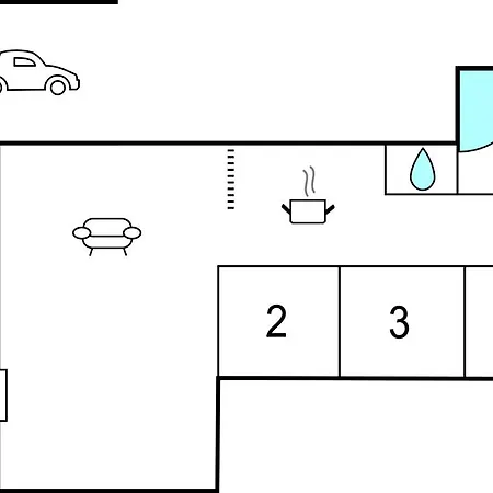 Odden Naturpark Сasa de vacaciones Hadsund